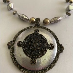 Vintage Medallion Necklace